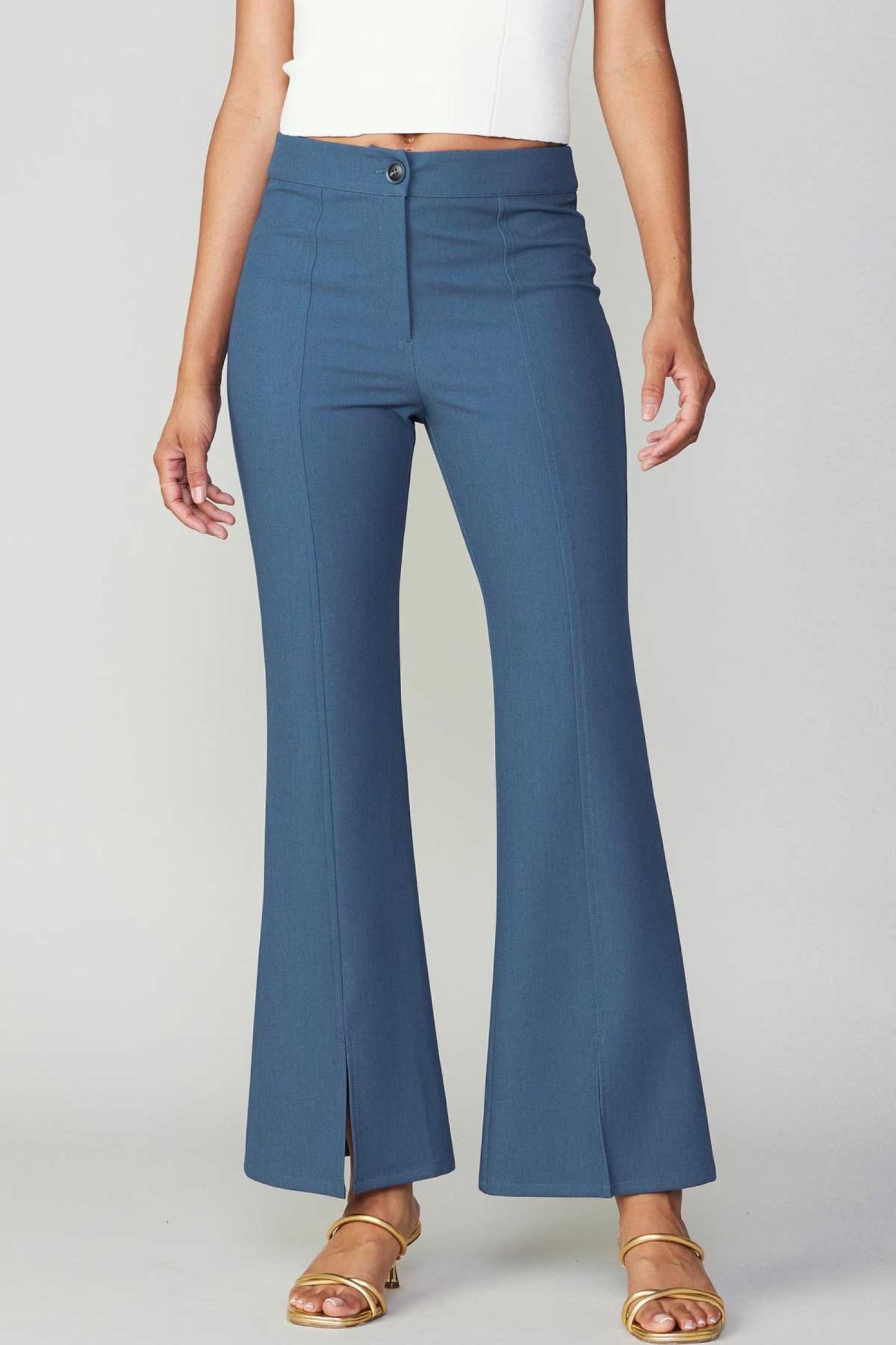 Tailored Split Flare Pant