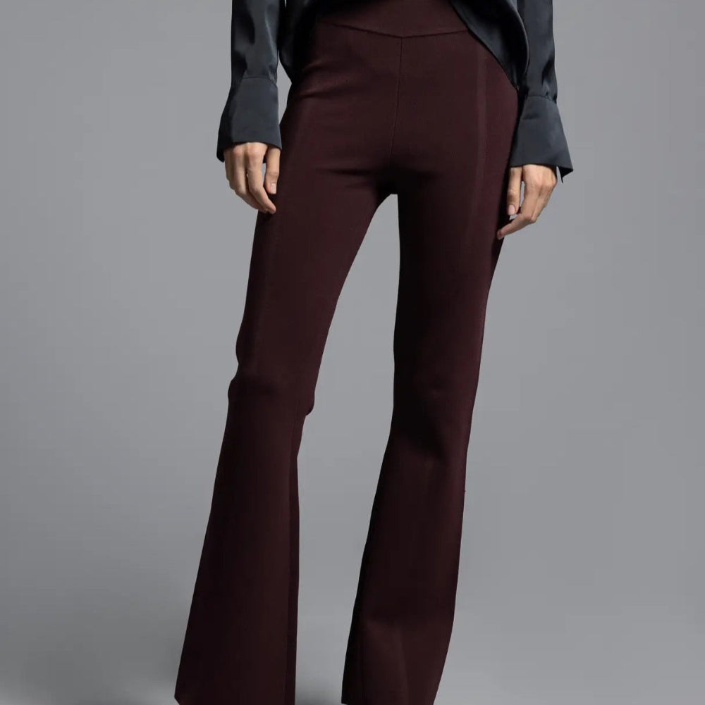 Kick Flare Pant Dark Lilac