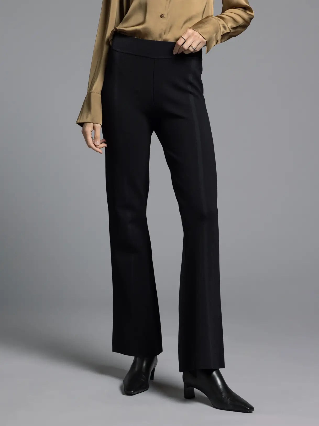 Kick Flare Pant Black