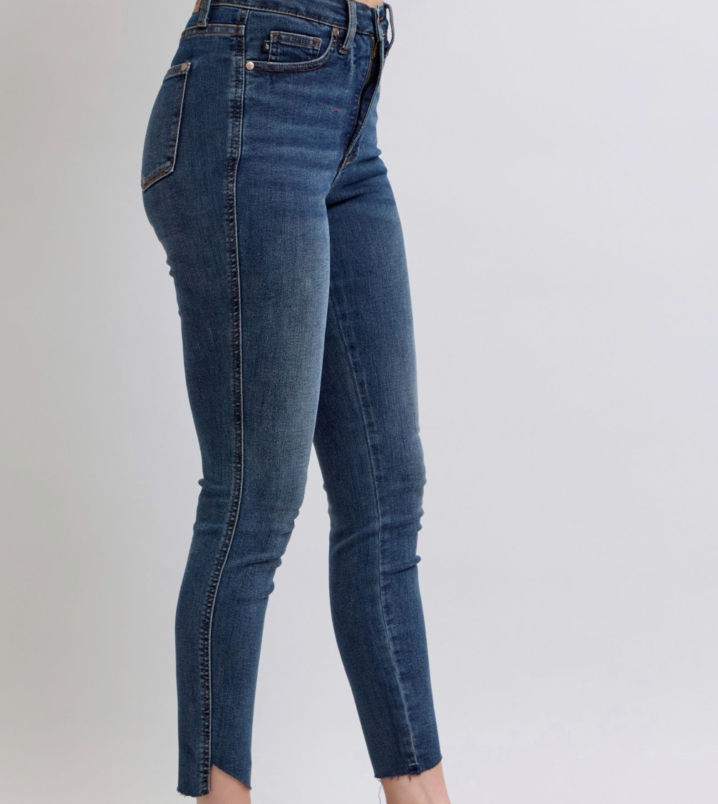 Split Ankle Highwaisted Tummy Control Denim