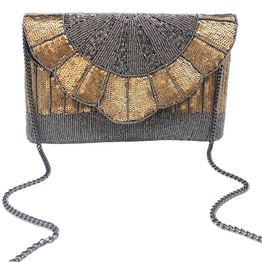 Elegance Scalloped Clutch Bag