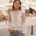 Sofia Lace Bardot Top