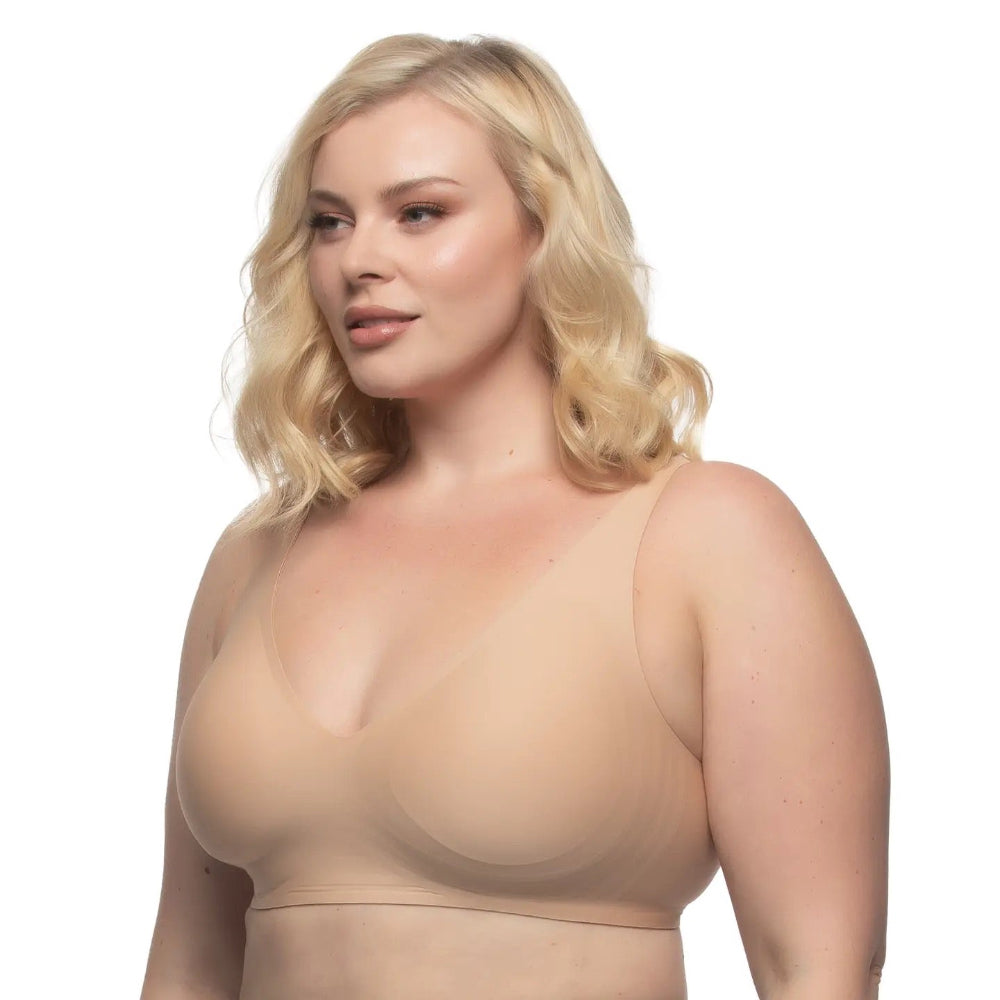 Hint of Skin Wire-Free T-Shirt Bra - Warm Nude