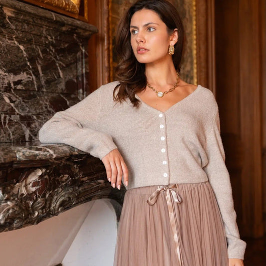 Mila V Neck Cardigan