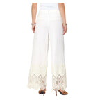 Crochet Lace Hem Pant