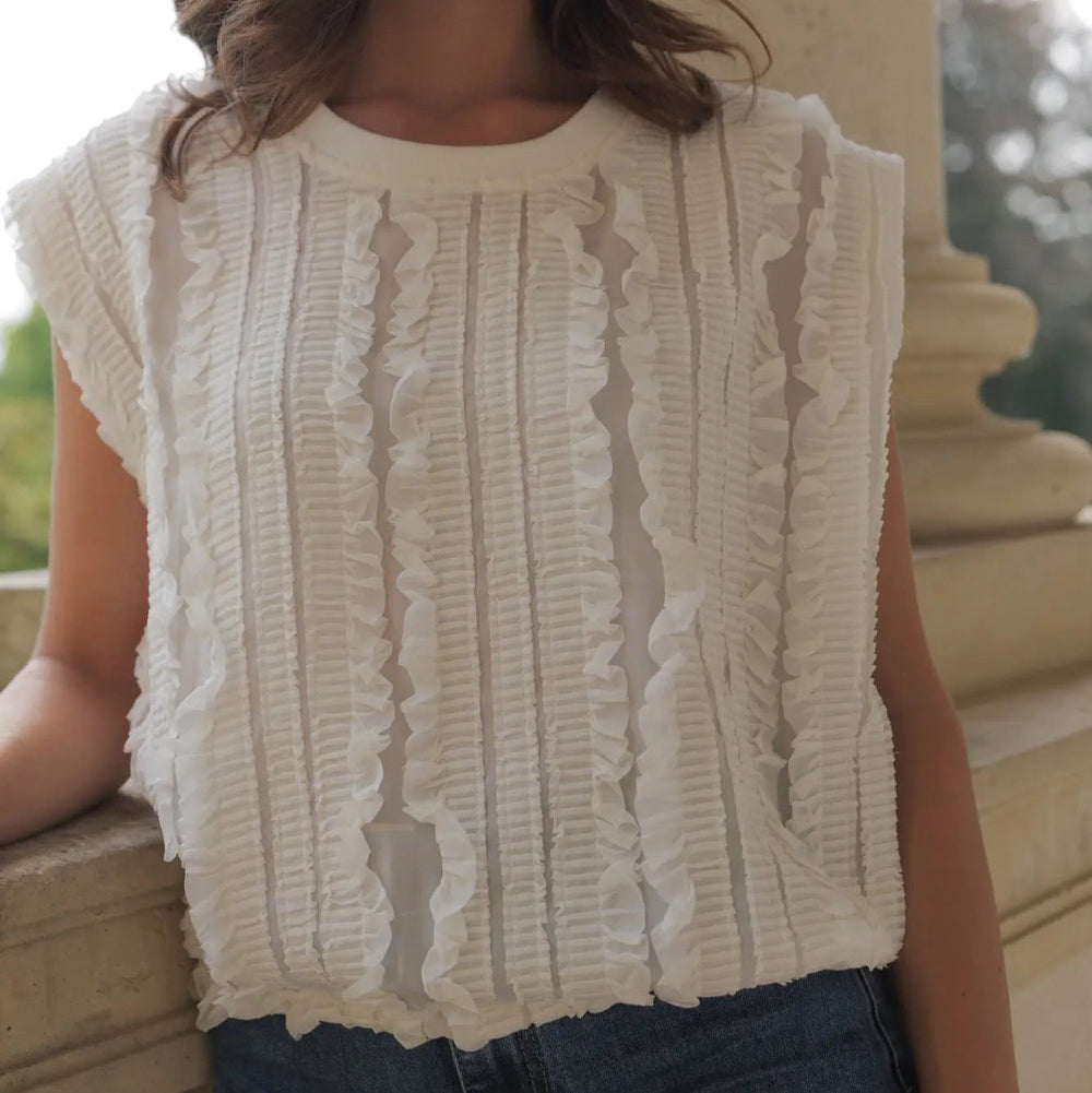 Manon Round Neck Top