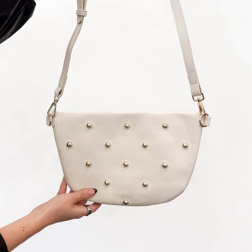 Chic Gold Studded Westlyn Bag
