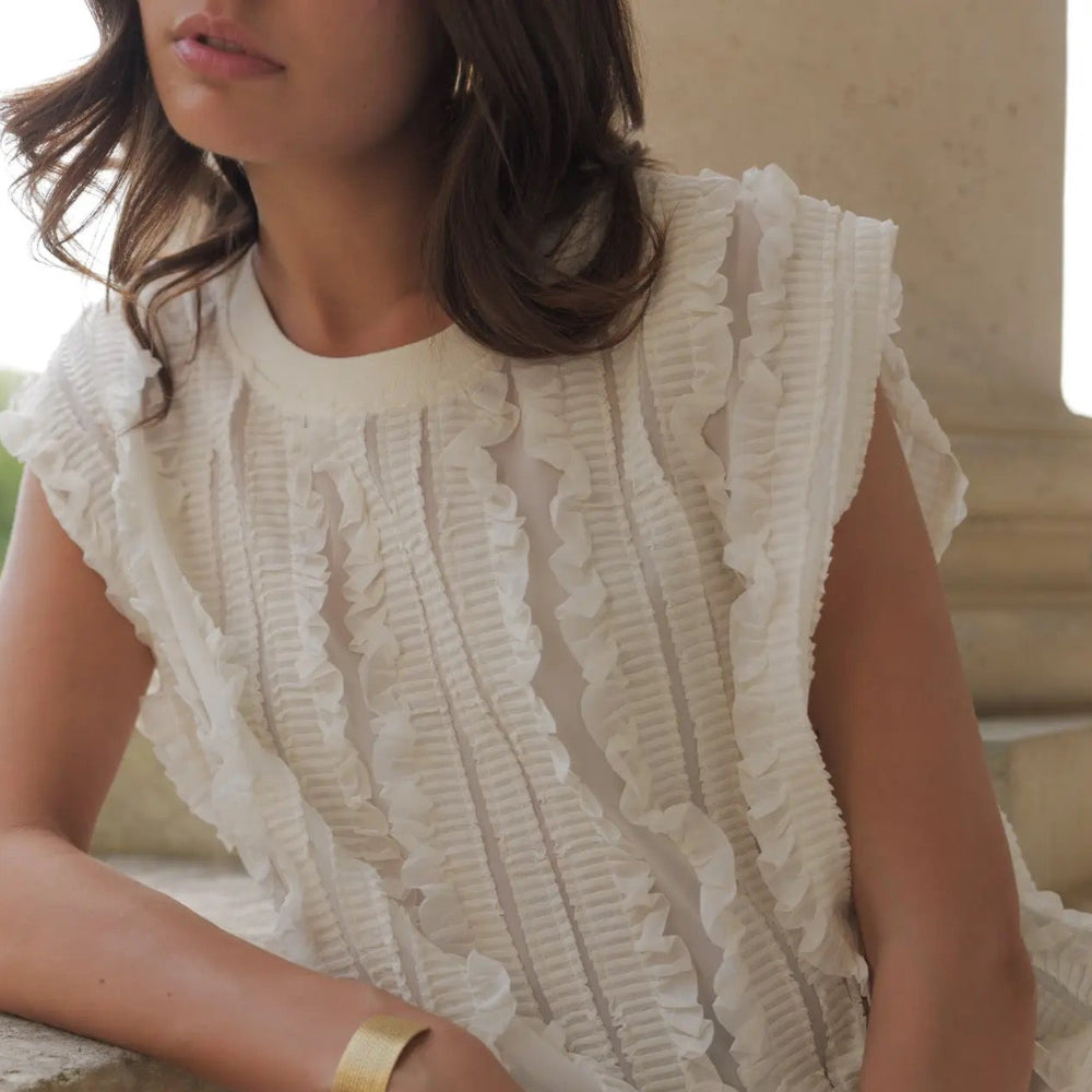 Manon Round Neck Top