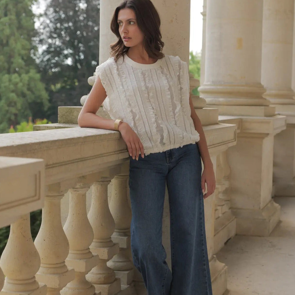 Manon Round Neck Top