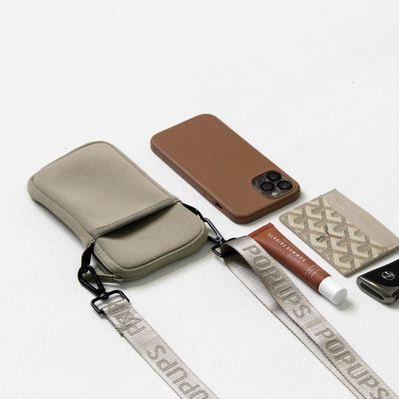 Phone Bag Taupe