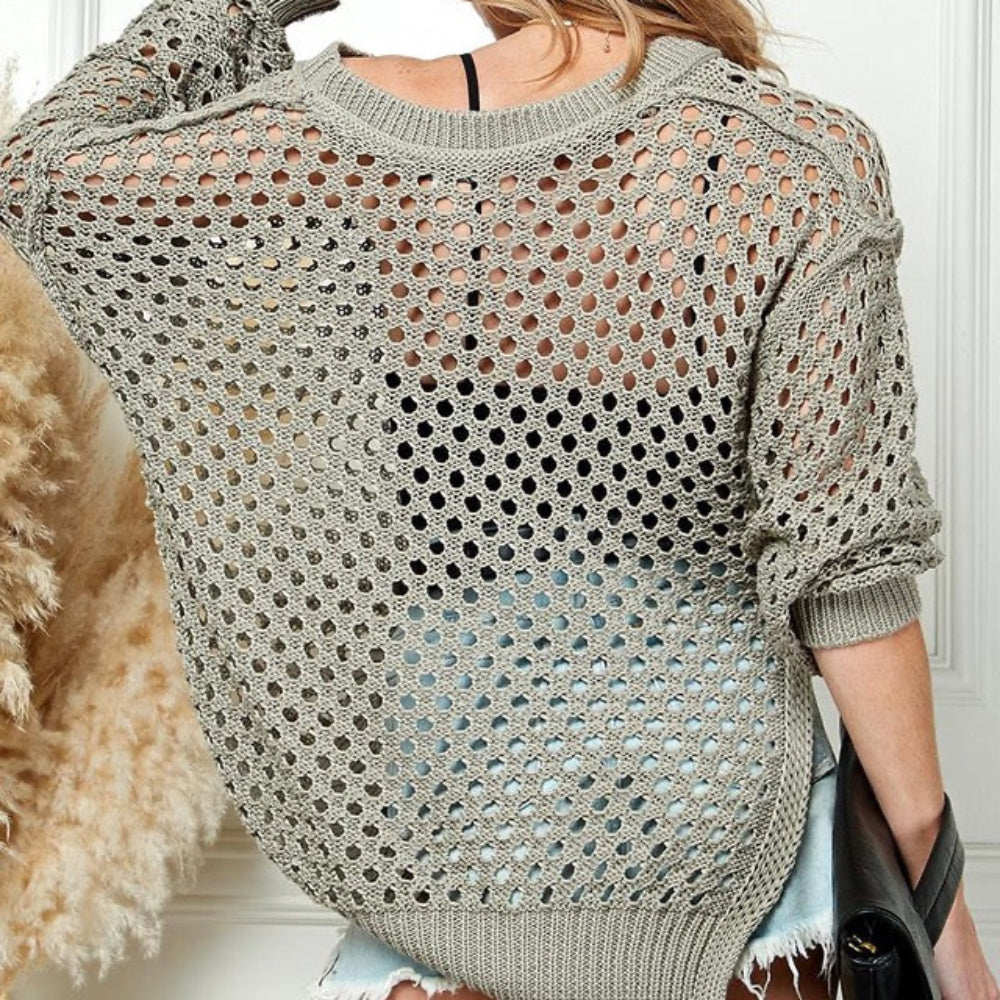 Long Sleeve Knit Sweater