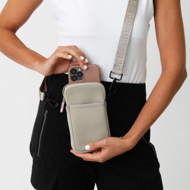 Phone Bag Taupe