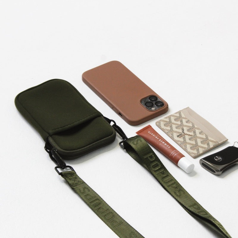 Phone Bag In Safari Green