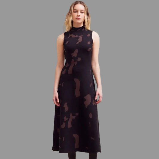 Fitted Knit Maxi Dress