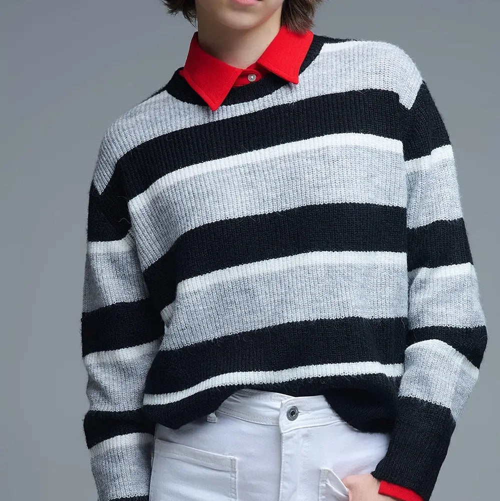 Striped Cozy Sweater