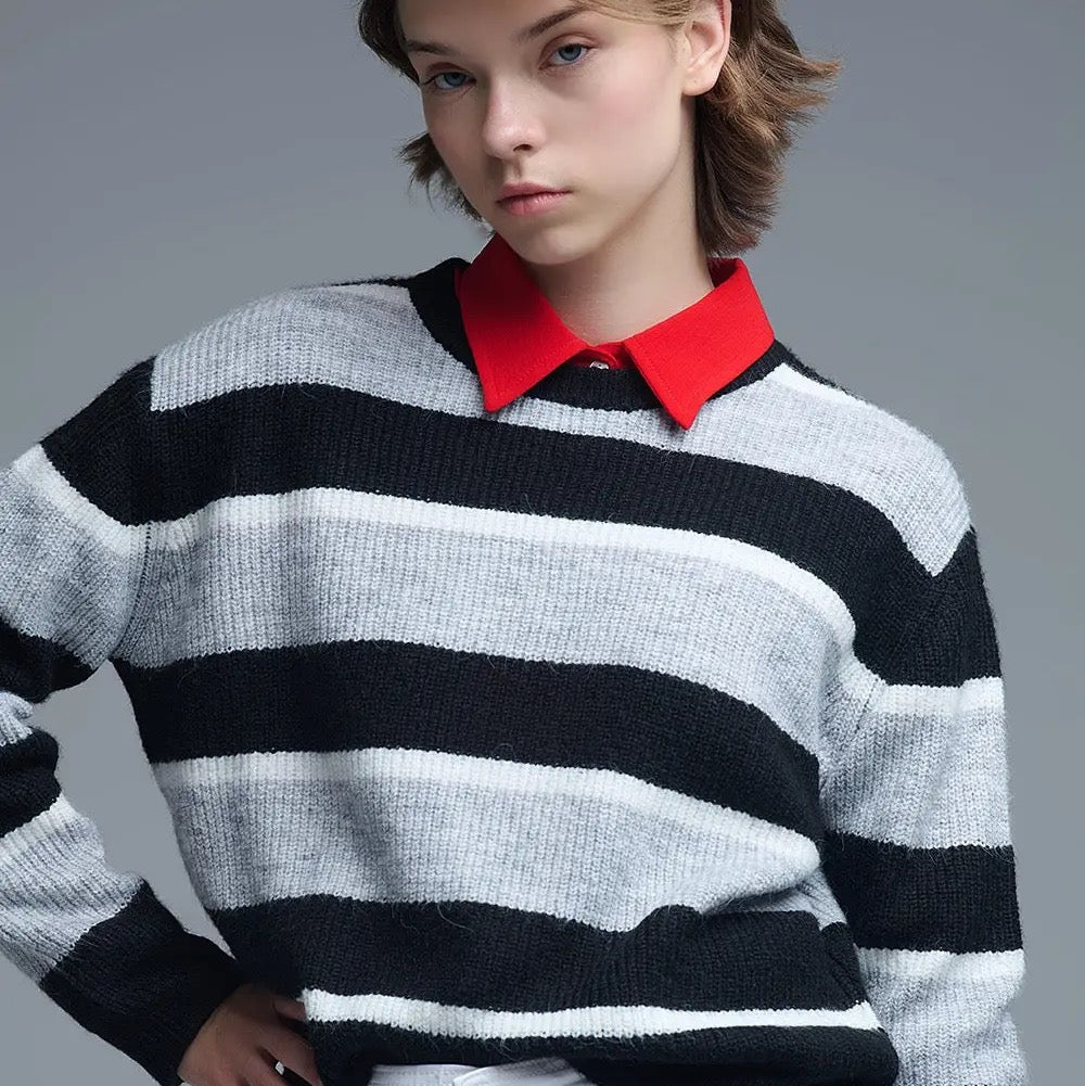 Striped Cozy Sweater