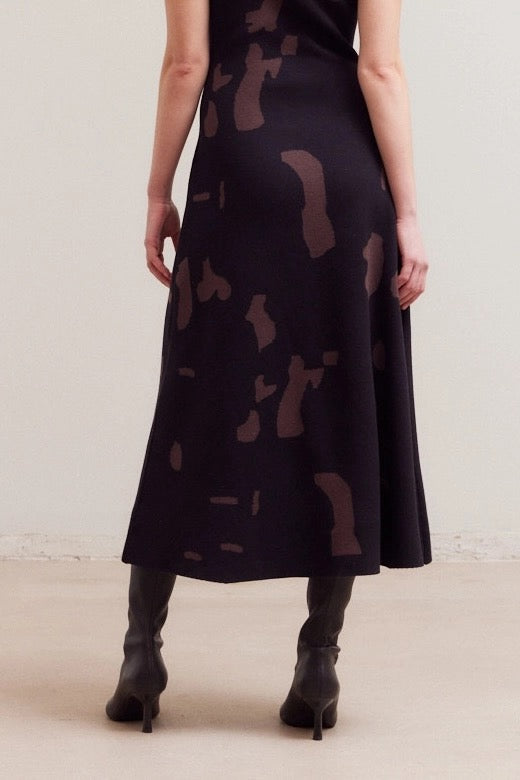 Fitted Knit Maxi Dress