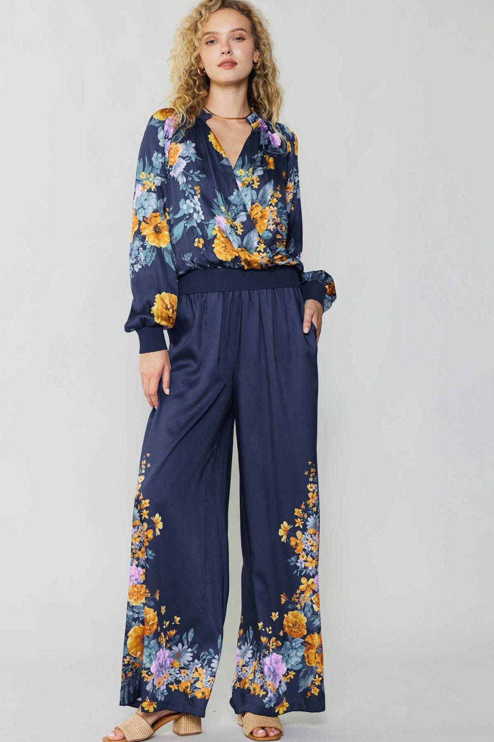 Floral Flare Pant