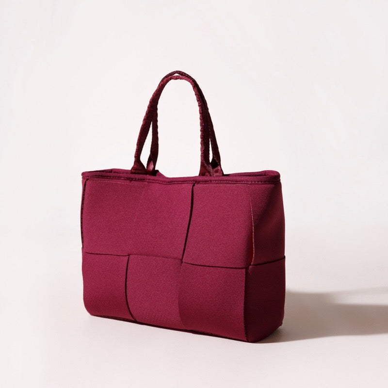 Mini Icon Tote In Berry