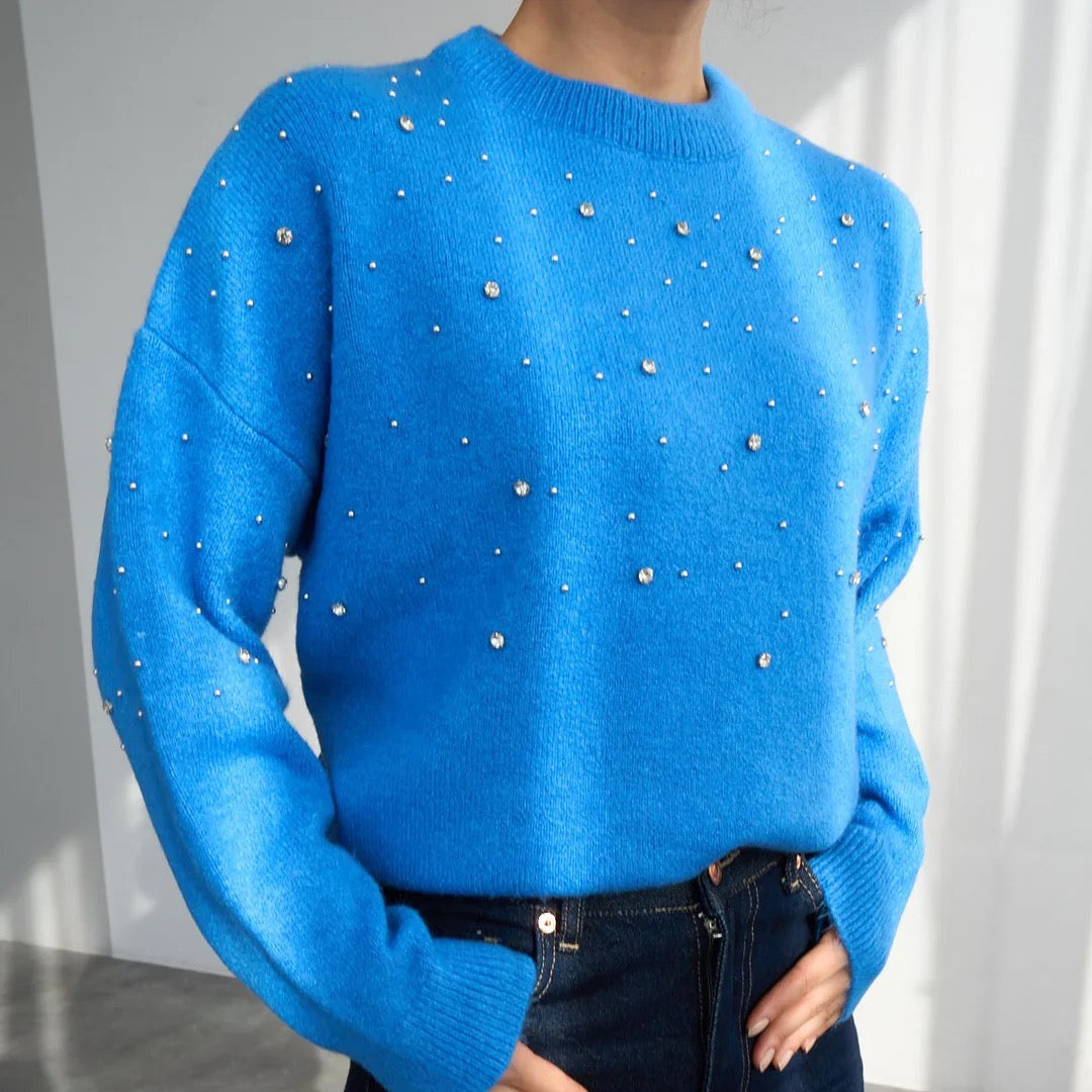 Embellished Soft Knit Jumper