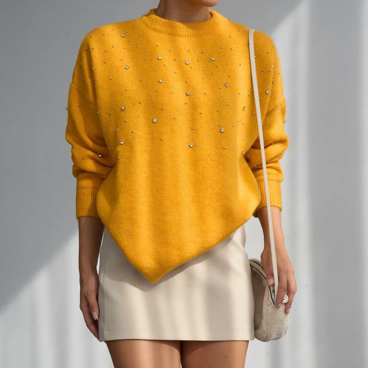 Embellished Soft Knit Jumper