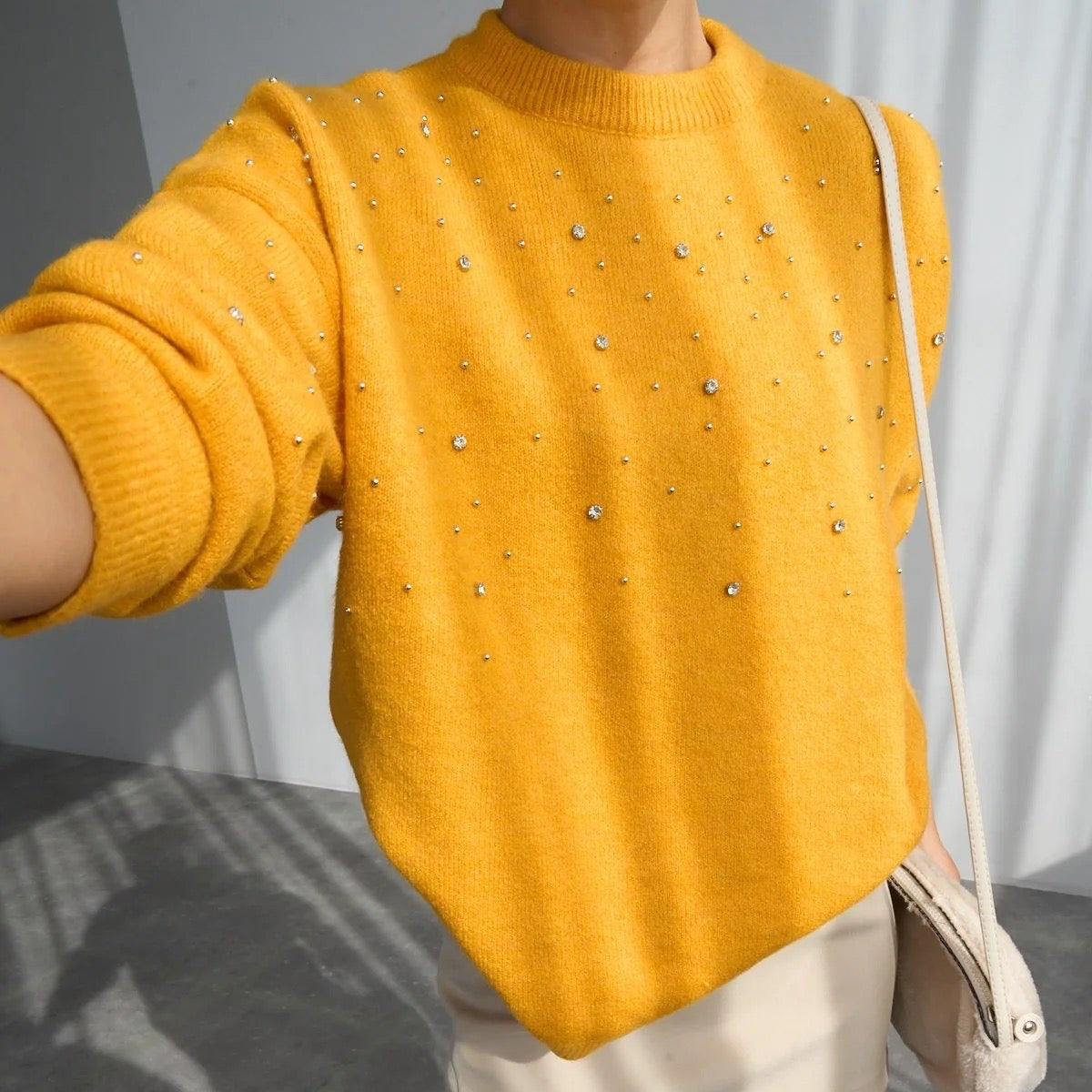 Embellished Soft Knit Jumper