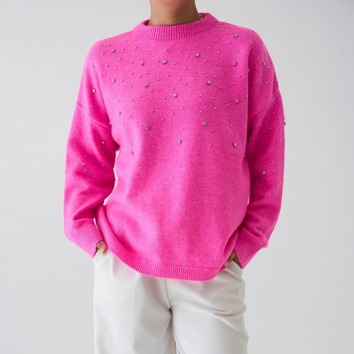 Embellished Soft Knit Jumper