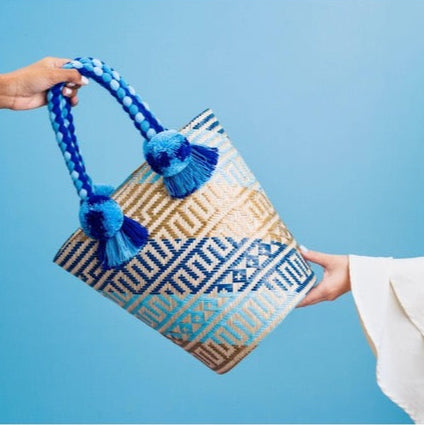 Wayuu Blue Handbag