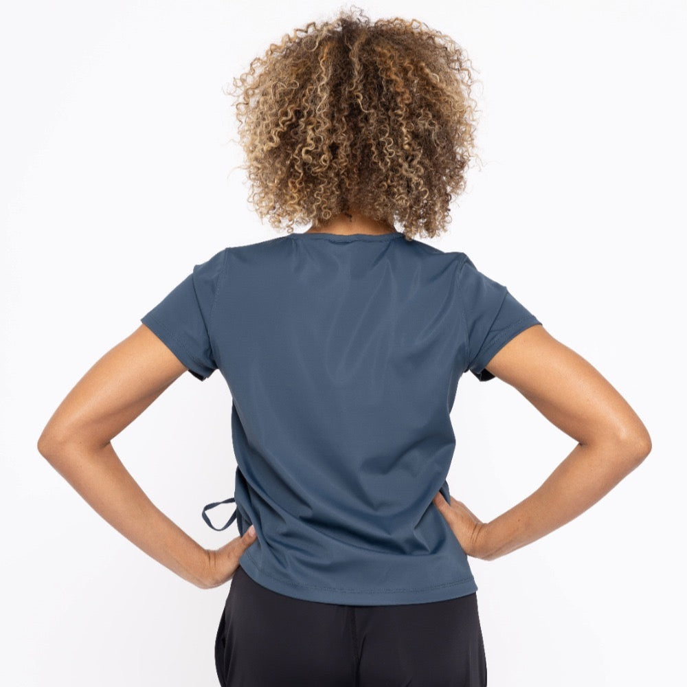 Side Scrunched Tee