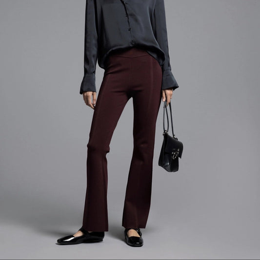 Kick Flare Pant Dark Lilac
