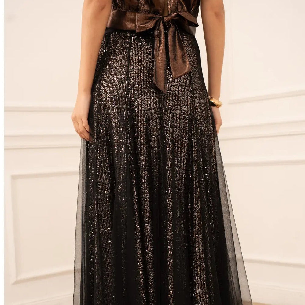 Sequin Tulle Skirt
