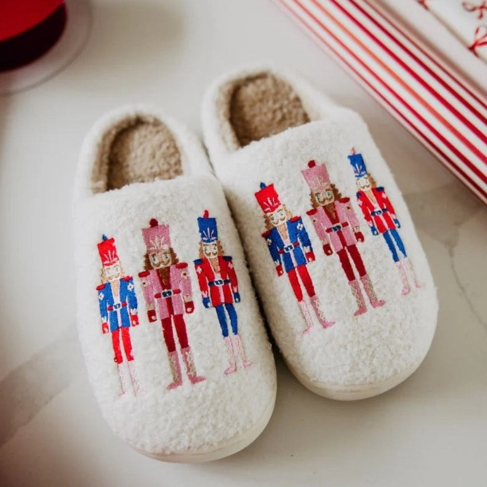 Nutcracker Holiday Slippers