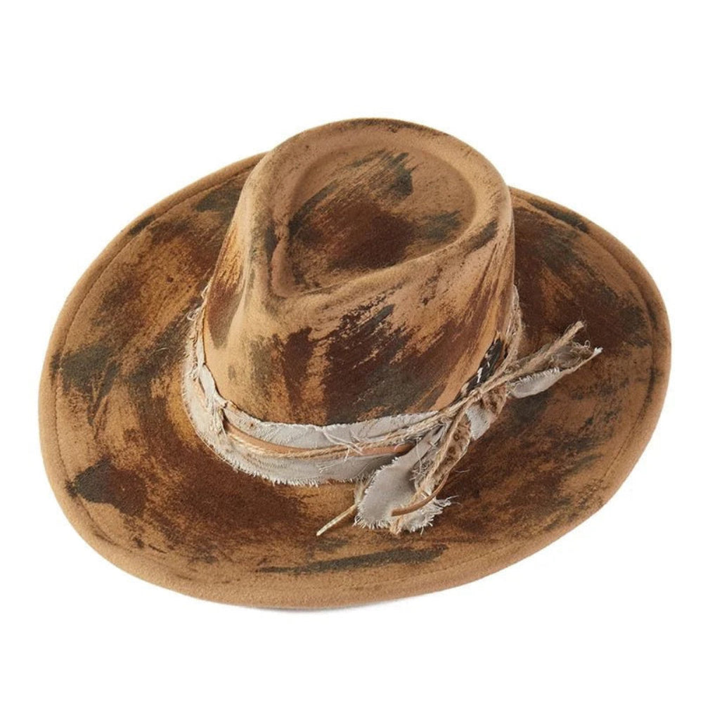 Desert Taupe Vintage Hat