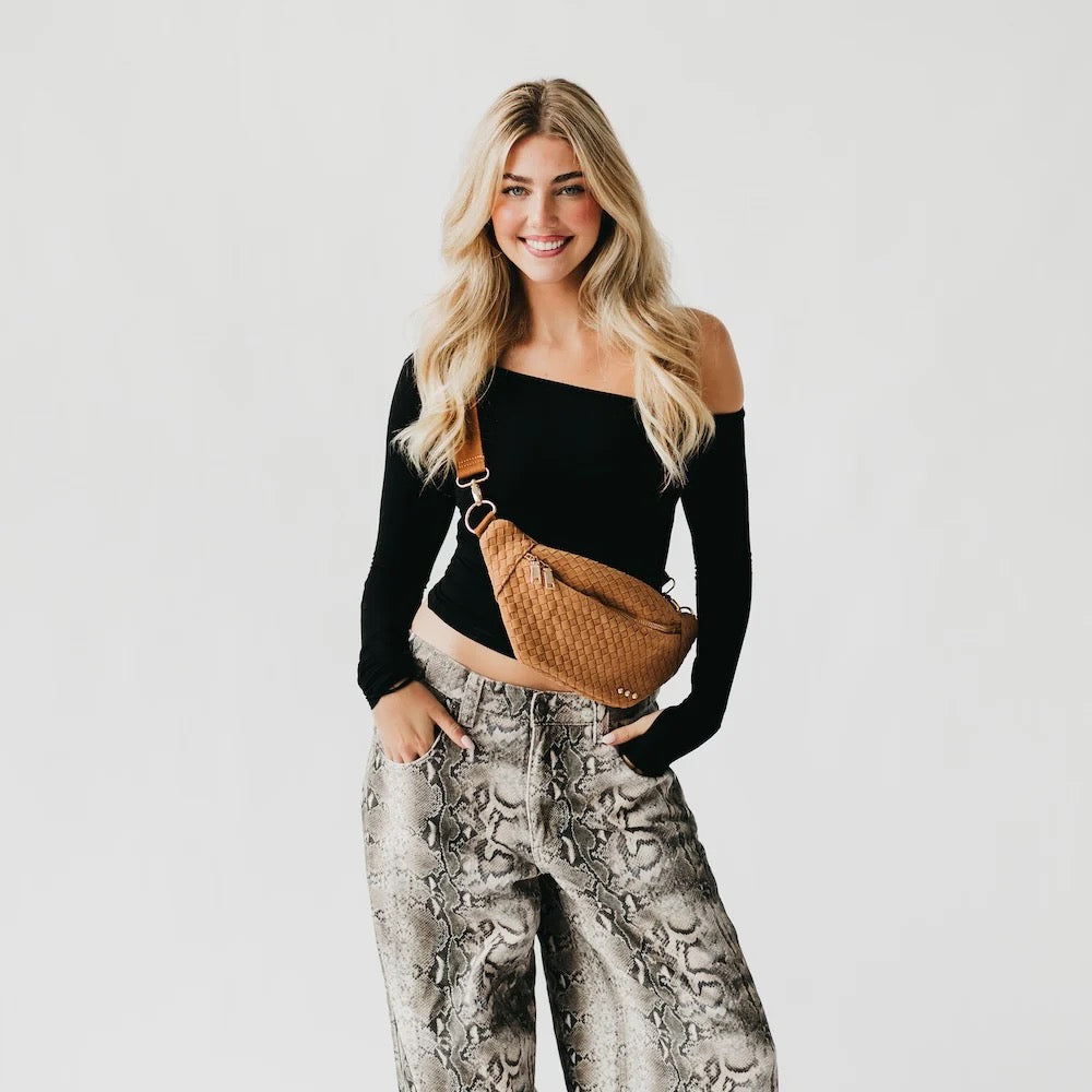 Susie Suede Bag Camel