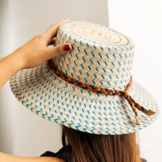 Medium Hat in Walee Blue