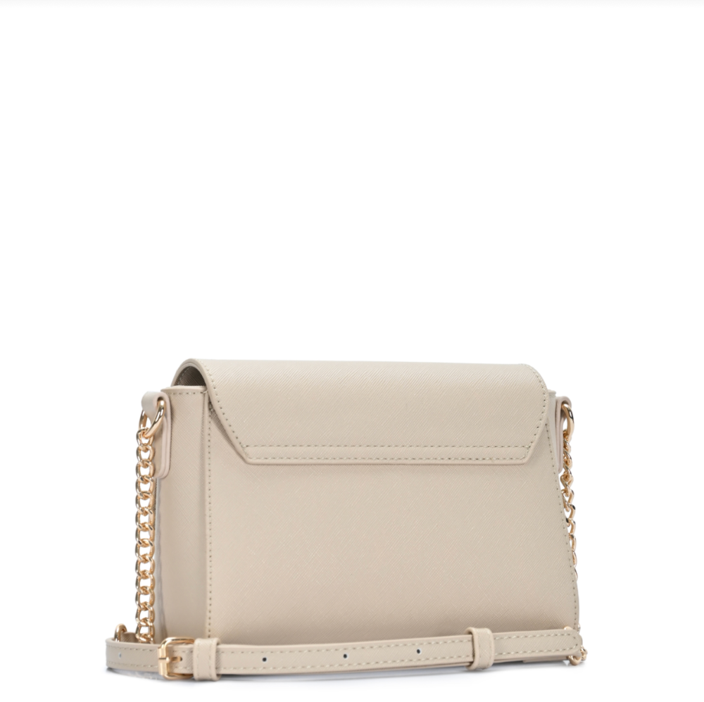 Framed Crossbody Bag in Bone
