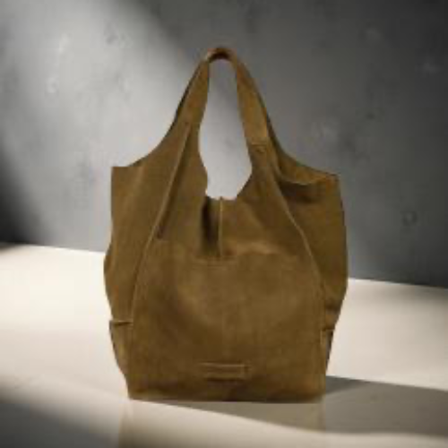 Leni Bag - Olive Suede