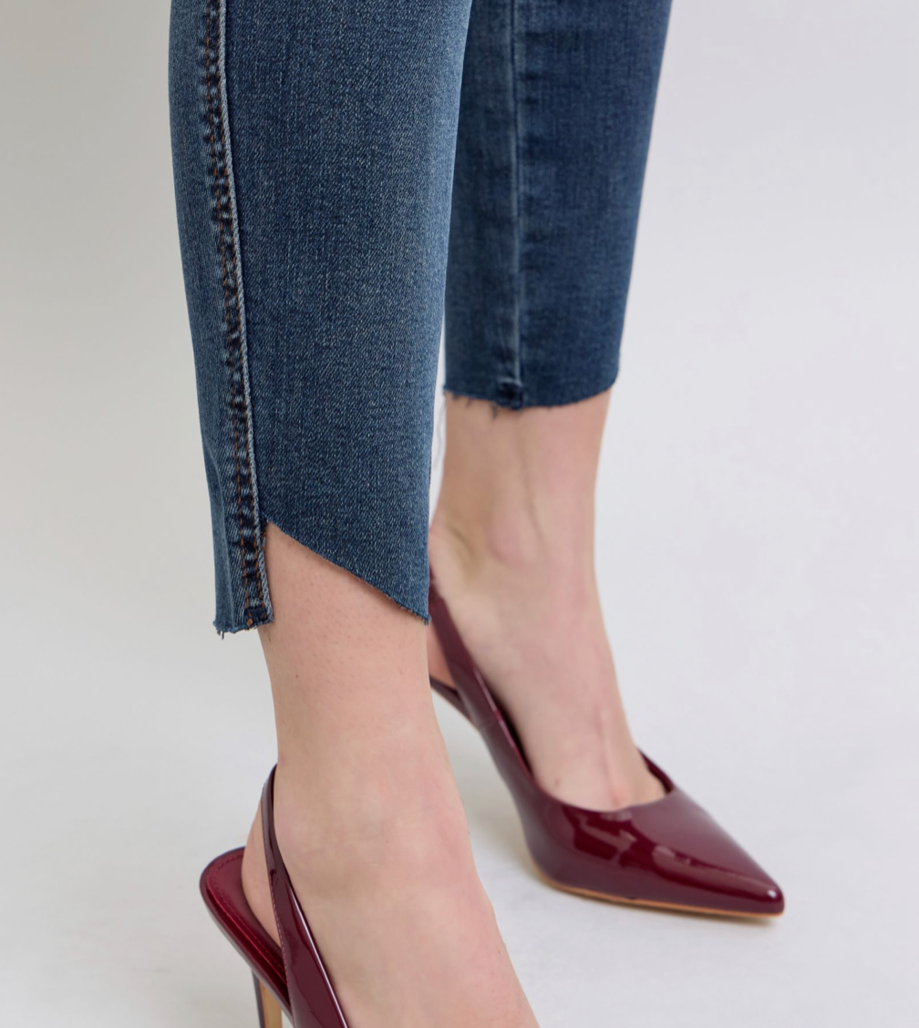 Split Ankle Highwaisted Tummy Control Denim