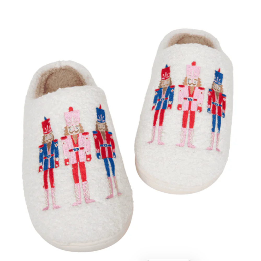 Nutcracker Holiday Slippers