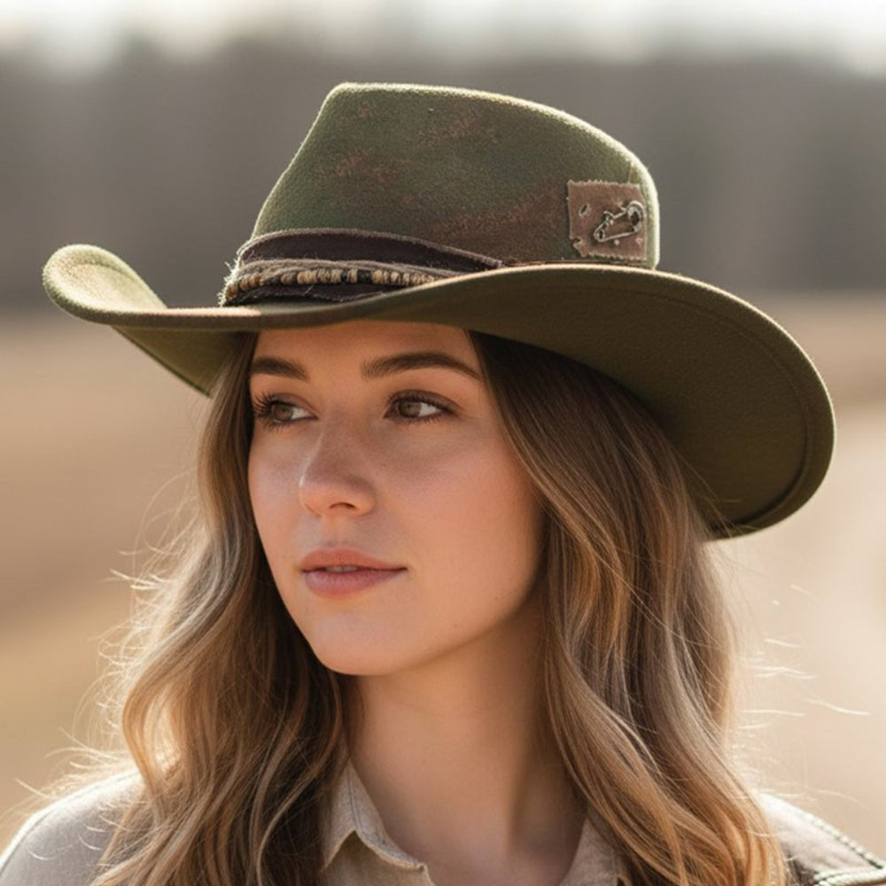 Pines Vintage Felt Hat