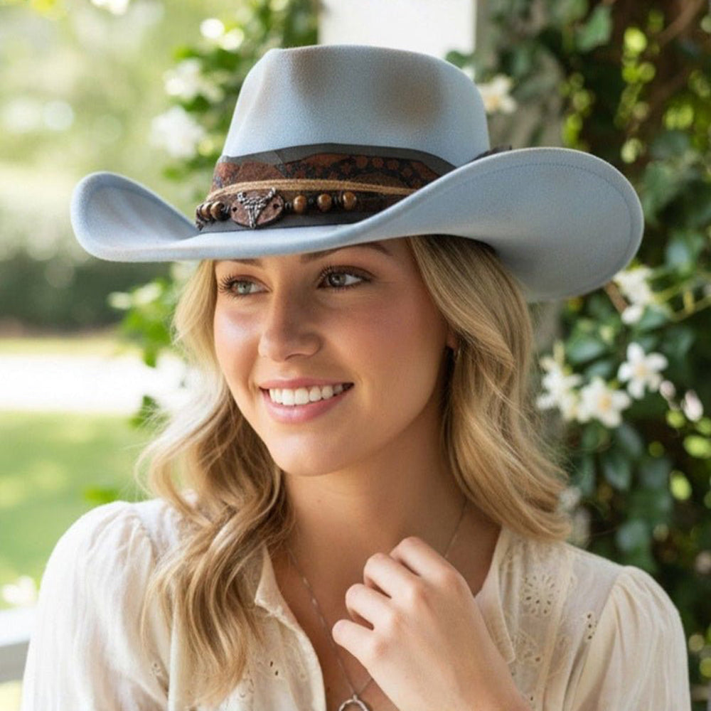 Santa Rosa Dusty Blue Hat