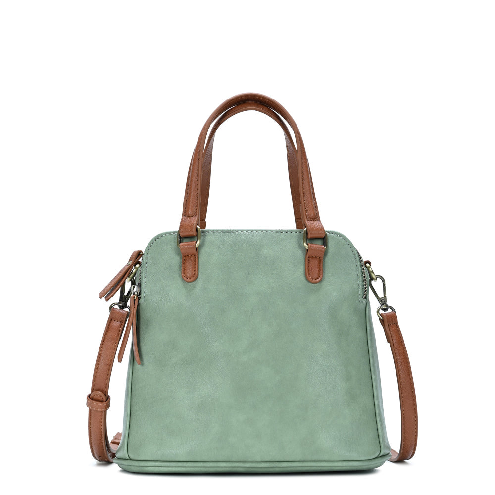 Meadow Satchel Bag - Moss
